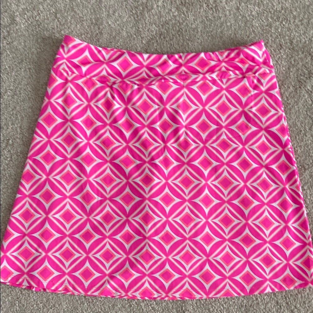 Lulu-B Geometric Pink Skort-Excellent condition - Picture 10 of 12